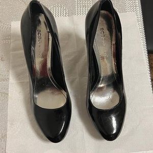 Black patent leather  BCBG pumps / heels / shoes / stilettos